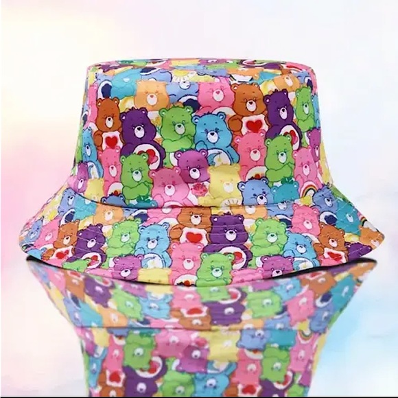 House of Shadow Accessories - Carebears Bucket Hat - 80s 90s Vintage Nostagia